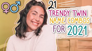 21 Unique & Edgy TWIN BABY NAMES 2021 | Trendy Twin Names For Girls, Boys & Unisex Names! screenshot 1