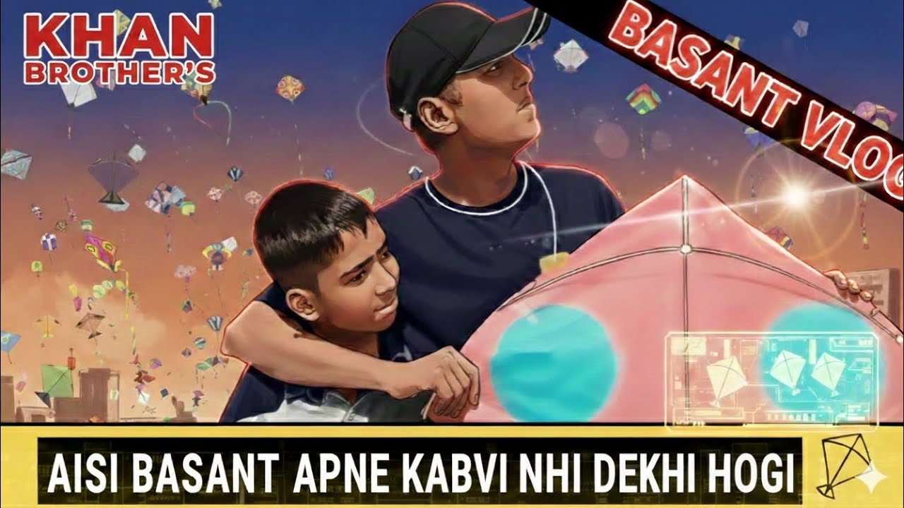 My First Vlog👀❤️ | Basant Festival🔥🎀