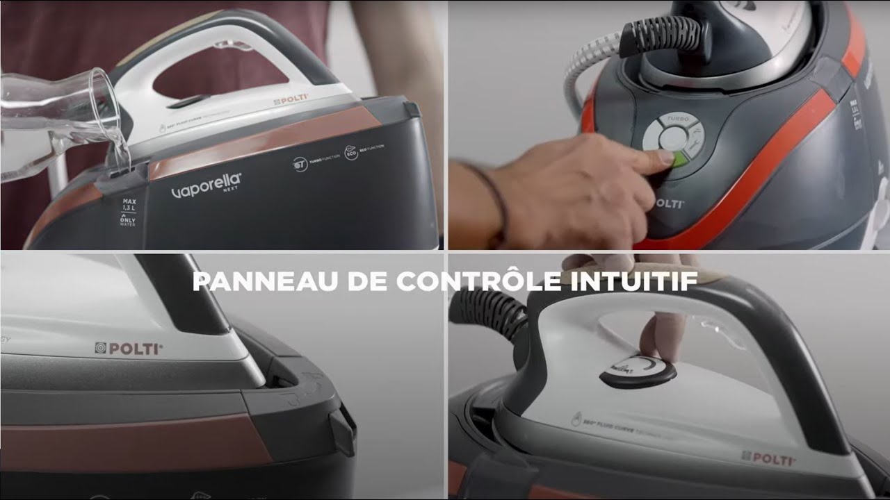 POLTI Vaporella Next - La Centrale Vapeur puissante et rapide - YouTube