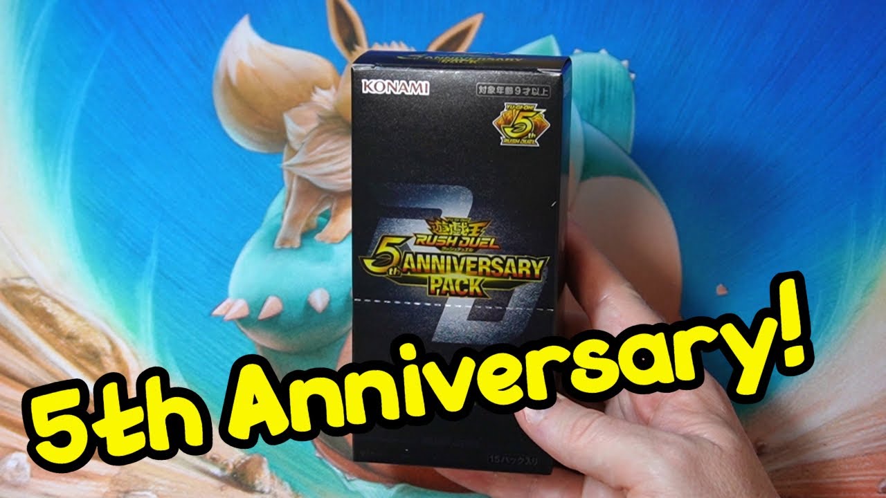 Yugioh Rush Duel 5th Anniversary Pack! - YouTube