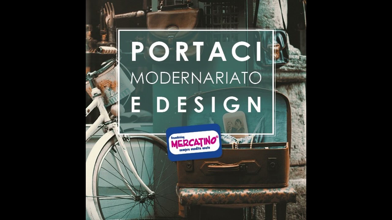 Portaci modernariato e design