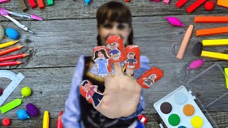 Finger Puppets DIY & Finger Family Song