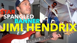 Guitar Teacher REACTS: JIMI HENDRIX 'The StarSpangled Banner' | Woodstock 69' USA National Anthem