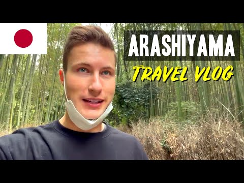 Japan's MOST FAMOUS Bamboo Forest | Arashiyama Kyoto Travel Vlog 2022