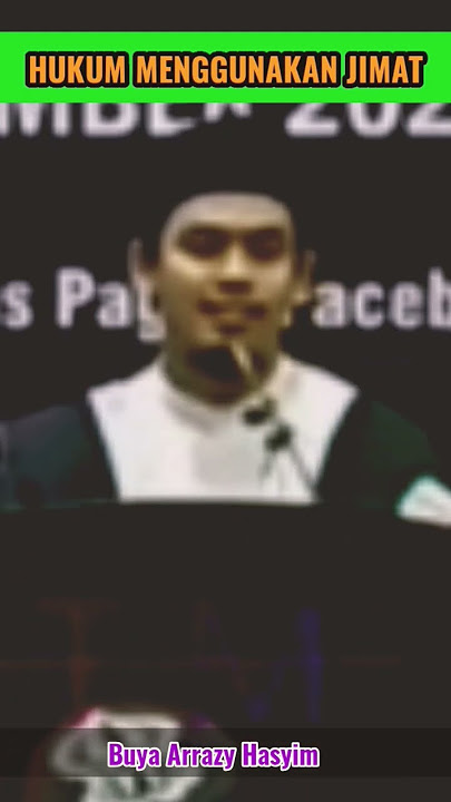 HUKUM JIMAT DALAM ISLAM | BUYA ARRAZY HASYIM @JALANTERBUKA