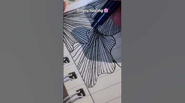 ✍🏻🌷 #art #abstract #drawing #pattern #doodling #shorts #doodle #trending #zentangle #miryu_art