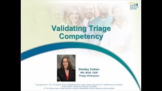 Validating Triage Competency