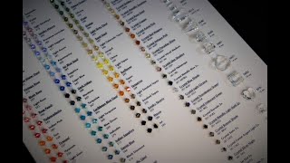 Swarovski Color Chart Swarovski Color Chart