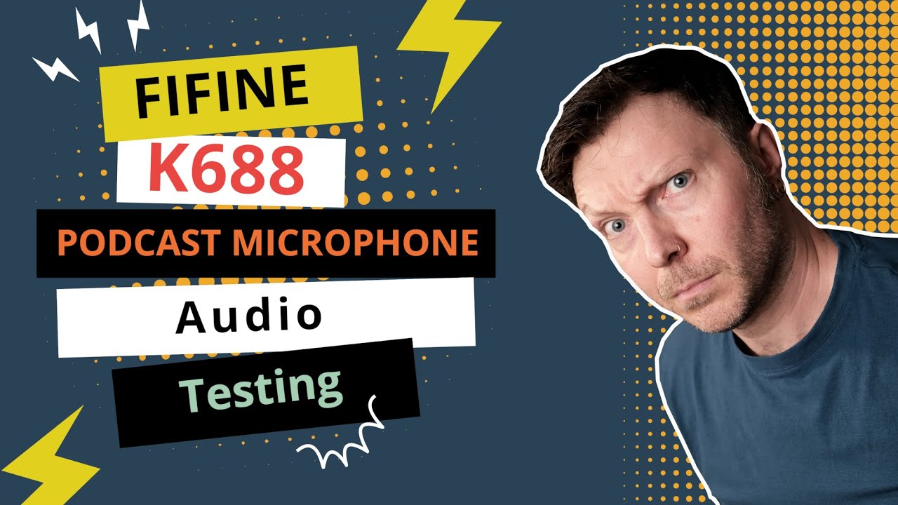 Fifine K688 Podcast Microphone Audio Testing YouTube Fifine k688 podcast microphone audio testing youtube