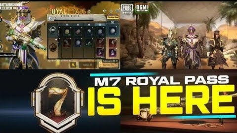 M7 ROYAL PASS IS HERE (BGMI PUBG) -SAMSUNG A3, A5, A6, A7, J2,J5,J7,S5,S6,S7,59,A10,A20,A30,A70
