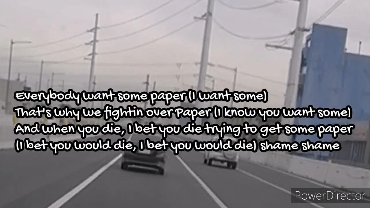 PAPER KRAYZIE BONE (LYRICS) YouTube