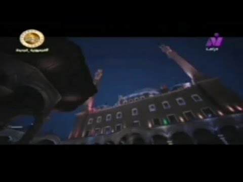 مدفع الافطار بصوت الشيخ محمد رفعت على قناة نايل دراما في مسجد مصر الكبير في رمضان 2025