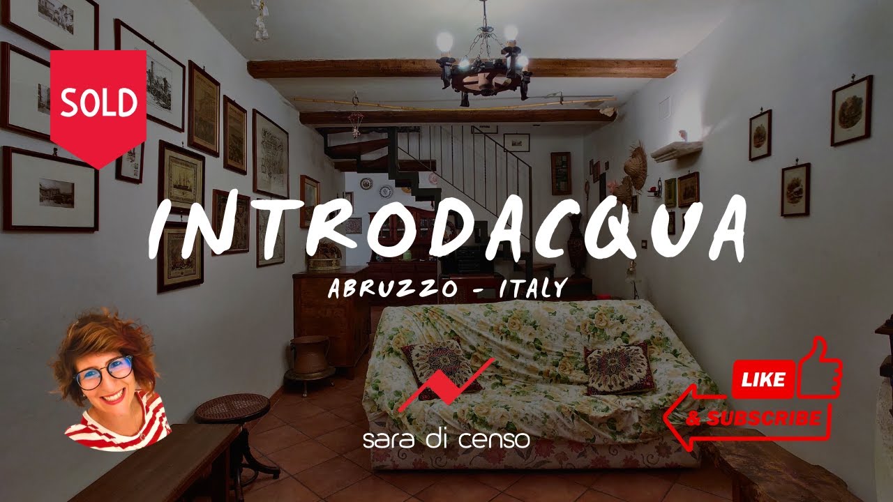 Rustic Townhouse with Lots of Character in Introdacqua | House Tour in Abruzzo