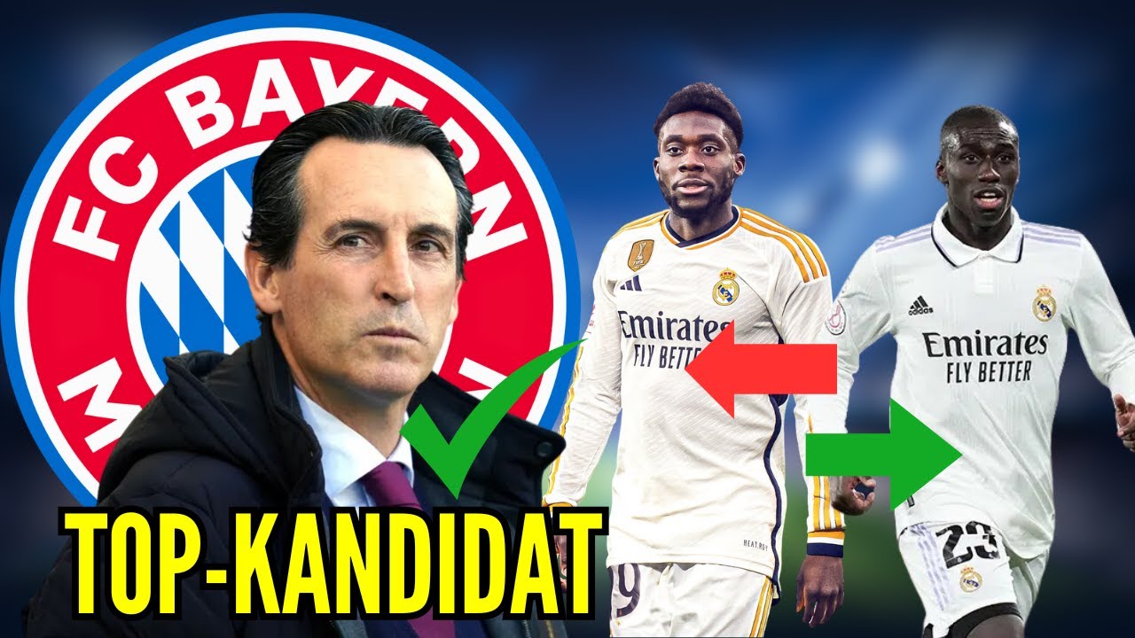 Bayern Bosse in Kontakt mit Unai Emery! Steht ein riesiger Tausch mit Real Madrid bevor?