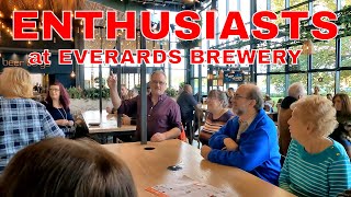 Enthusiasts Visit Everards Brewery - How They Make Craft Beers