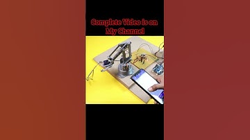 Mobile Phone Controlled All Directional Robotic Arm 🦾🦿