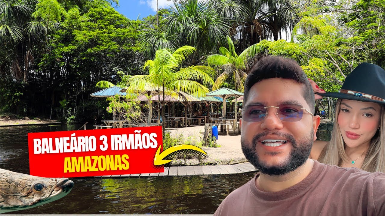 Balneário 3 Irmãos — Um Paraíso Escondido em Manaus AM 🌴✨