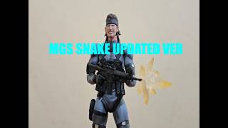 Max Factory GoodSmile 2026 Metal Gear solid 2 MGS 2 Figma Solid Snake updated ver Unbox