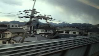 新幹線 ひかり 465号(700系) 車窓 姫路→相生/ 山陽新幹線 新大阪1205発