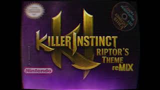 Killer Instinct 📀 Riptor's Theme #reMIX  #Retro #VGM • #Arcade Fighting Game Music #killerinstinct