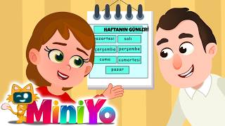 Haftanın Günleri Şarkısı Miniyo Anaokulu Şarkıları