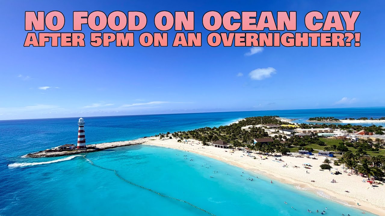 NO FOOD on Ocean Cay After 5PM?! | Day 5 | Western Caribbean via MSC Seashore