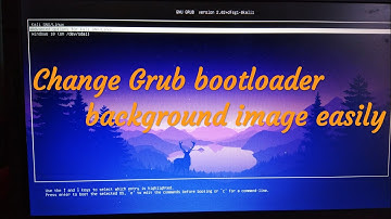 Kali Linux 2018.4/2019.1/Other  Very Easy Way to Change GRUB bootloader background Image