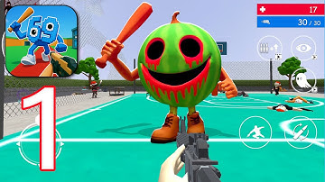 Monster Shooter Survival Fps - Level 1 to 15 - Gameplay Walkthrough Part 1 (Android,iOS)