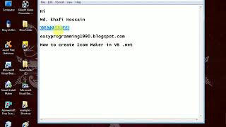 How to create icon maker using vb .net