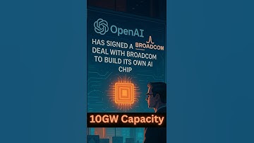 OpenAI + Broadcom Chip Deal | 10GW Capacity #ai #aiwars #aishorts