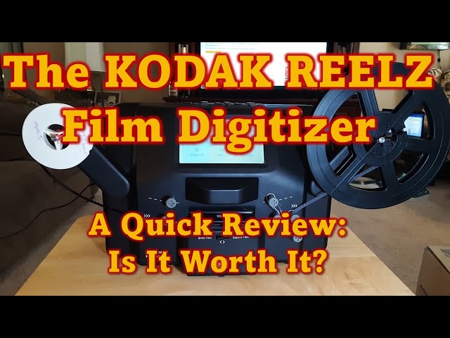 A Quick Review of the KODAK REELZ Film Scanner for 8mm and Super 8 Movies 