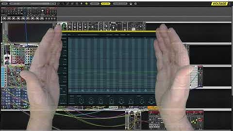 Having a play with InstaComposer in Voltage Modular.