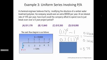 ENGR 222 - Class 6 (25 January 2018) Factors, Gradients, finding i and N