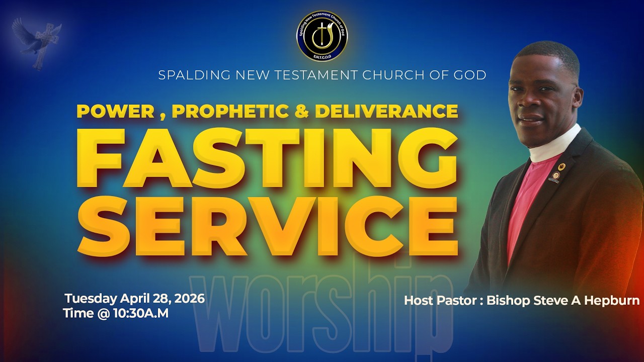 S.N.T.C.O.G WEEKLY DELIVERANCE FASTING SERVICE TUESDAY May 19, 2026 | HOST : BISHOP STEVE HEPBURN