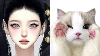 Ulzzang 🎀⊹ ࣪ ˖ Kitty-like face 𓏵𝒞𝒶𝓇𝒷ℴ𝓃 𝒸ℴ𝓅𝓎 🐱 10x prettier ♡