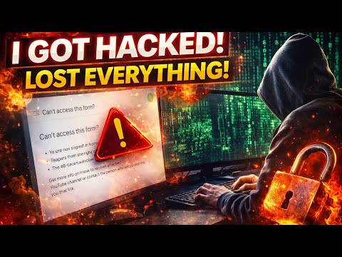 My YouTube Channel Was Hacked — Warning for Creators