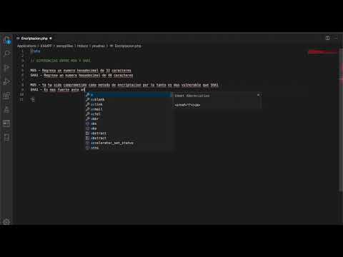 Encriptacion MD5 y SHA1 usando PHP