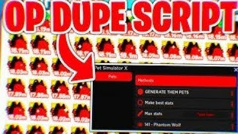 [🤡APRIL FOOLS UPDATE🤡] NEW DUPE IN PET SIMULATOR X SCRIPT! EZ DUPE PET AND GEMS PETSIM X SCRIPT