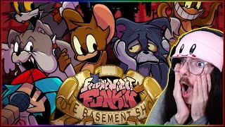 JERRY TRIES TO KILL US! | Toms Basement Show FNF Mod