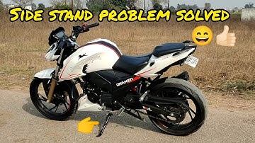 Apache2004v Side Stand Problem Solution