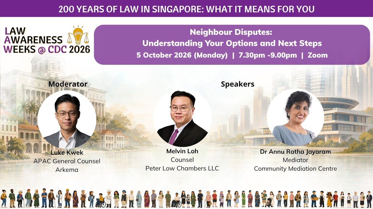 LAW@CDC 2026 Neighbour Disputes: Understanding Your Options and Next Steps