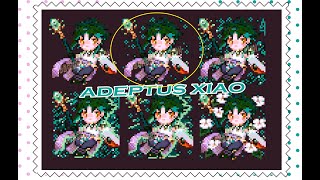 Adeptus Xiao Pixel Cursor Set - A Free DL in description!