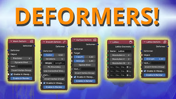 N E W !!  DEFORMER NODES to power your Mantis rigs!