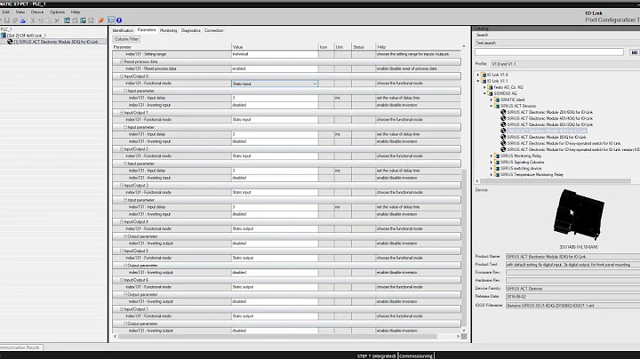 How to configure IO-Link Tags in TIA Portal