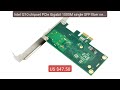 Intel I210 chipset PCIe Gigabit 1000M single SFP fiber network lan ... — Top Rated 2026 | Buy Now!