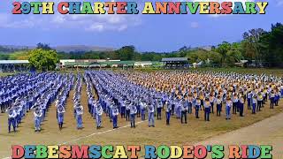RODEO'S RIDE IN 2024 DEBESMSCAT 29TH CHARTER ANNIVERSARY