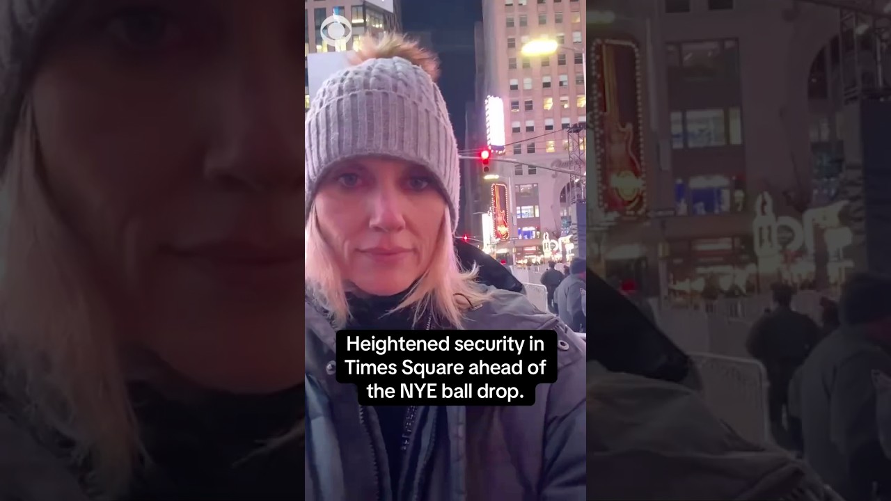 Heightened security in Times Square ahead of NYE ball drop 