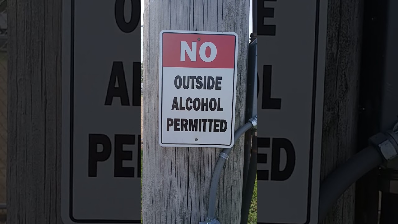 Sign at a park.