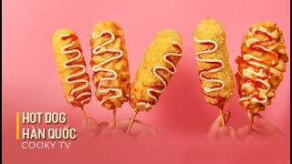 Cách Làm HOTDOG Hàn Quốc Hot Nhất - Cooky TV