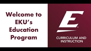 Welcome to EKU